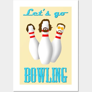 Let’s Go Bowling Posters and Art